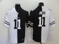 Men's Atlanta Falcons Julio Jones #11 Black/White Game Jerseys
