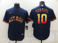 Men's Houston Astros Yuli Gurriel #10 Navy Replica Player Jerseys