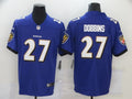 Men's Baltimore Ravens J.K. Dobbins #27 Purple Game Jerseys