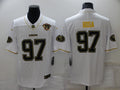 Men's San Francisco 49ers Nick Bosa #97 White 75th Anniversary Game Jerseys