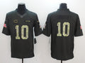 Men's Chicago Bears #10 Mitch Trubisky Black Game Jerseys