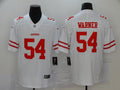 Men's San Francisco 49ers Fred Warner #54 White Game Jerseys