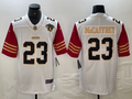 Men's San Francisco 49ers Christian McCaffrey #23 White Player Game Jerseys