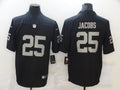 Men's Las Vegas Raiders Josh Jacobs #25 Black Game Jerseys