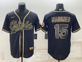 Men's Kansas City Chiefs Patrick Mahomes #15 Black Player Jerseys Joint Edition