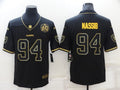 Men's Las Vegas Raiders Carl Nassib #94 Black Player Game Jerseys