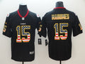 Men's Kansas City Chiefs Patrick Mahomes #15 Black Authentic Game Jerseys