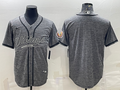 Men's Minnesota Vikings Gray Blank Jerseys