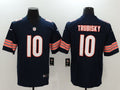 Men's Chicago Bears Mitch Trubisky #10 Navy Game Jerseys