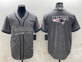 Men's New England Patriots Gray Game Jerseys