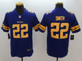 Men's Minnesota Vikings Harrison Smith #22 Purple Game Player Jerseys