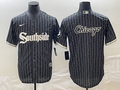 Men's Chicago White Sox Black City Connect Replica Game Jerseys