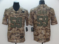 Men's Carolina Panthers Luke Kuechly #59 Camouflage Game Jerseys
