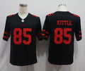 Men's San Francisco 49ers George Kittle #85 Black Game Jerseys