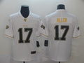 Men's Buffalo Bills Josh Allen #17 White Authentic Game Jerseys