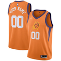 Men's Phoenix Suns Orange Swingman Custom Jerseys - Statement Edition