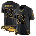 Men���s Ravens 2024 Gold Vapor Limited Jersey ��� All Stitched