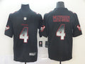 Men's Houston Texans #4 Deshaun Watson Black Player Jerseys