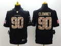 Men's Houston Texans Jadeveon Clowney #90 Black Game Player Jerseys