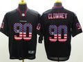 Men's Houston Texans Jadeveon Clowney #90 Black Game Jerseys