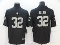 Men's Las Vegas Raiders Marcus Allen #32 Black Game Player Jerseys