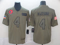 Men's Houston Texans Deshaun Watson #4 Brown Game Jerseys