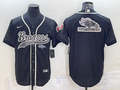 Men's Denver Broncos Black RFLCTV Limited Jerseys