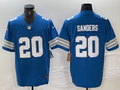 Men's Detroit Lions Barry Sanders #20 Blue Vapor F.U.S.E. Limited Jerseys