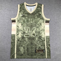 Men's Milwaukee Bucks Giannis Antetokounmpo #34 Brown Select Series Swingman Jerseys