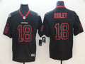 Men's Atlanta Falcons Calvin Ridley #18 Black Authentic Game Jerseys