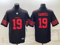 Men's San Francisco 49ers Deebo Samuel #19 Black Player Jerseys