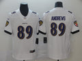 Men's Baltimore Ravens Mark Andrews #89 White Game Jerseys
